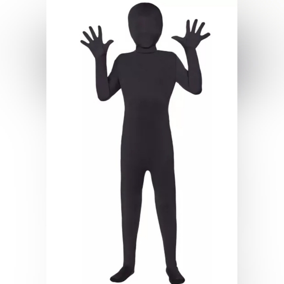MorphCostumes Kids Black MorphSuit - Picture 1 of 5